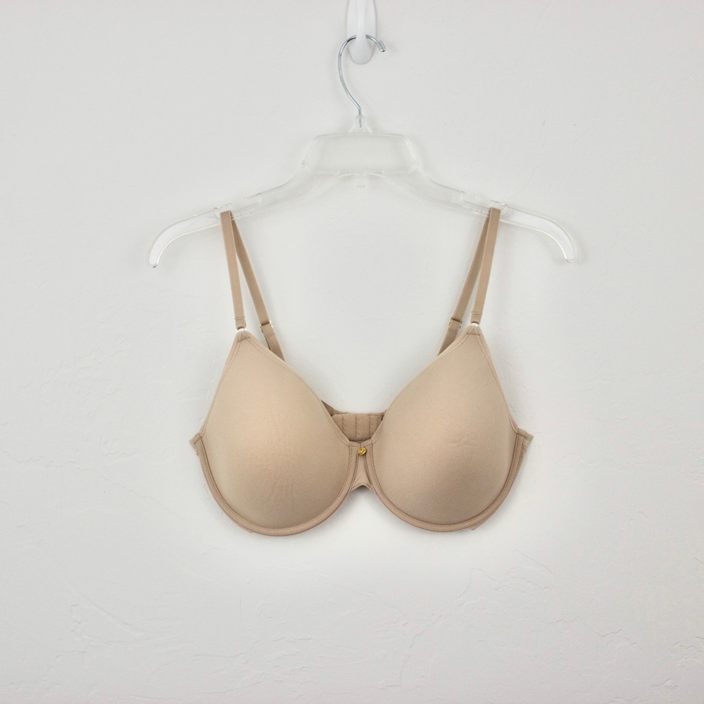 NWOT Natori Understated T-Shirt Bra, Nude, 36DD